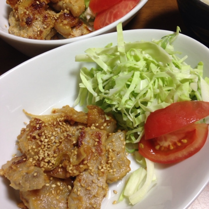 ご飯に！ビールに！豚肉のヨーグルト味噌漬け焼き